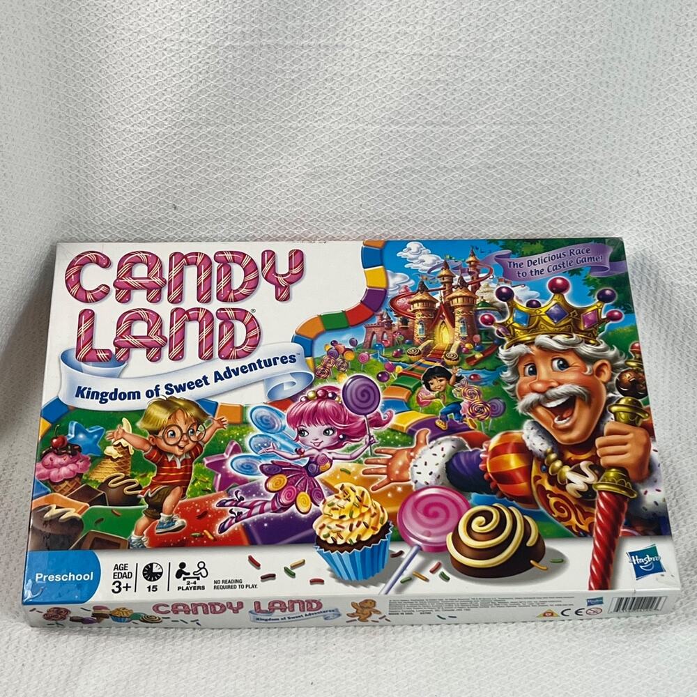 Candy Land Kingdom of Sweet Adventures 2010 Hasbro Board Game Complete